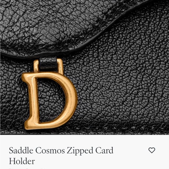 Dior saddle cosmos zipped cardholder BNWT - Picture 5 of 11